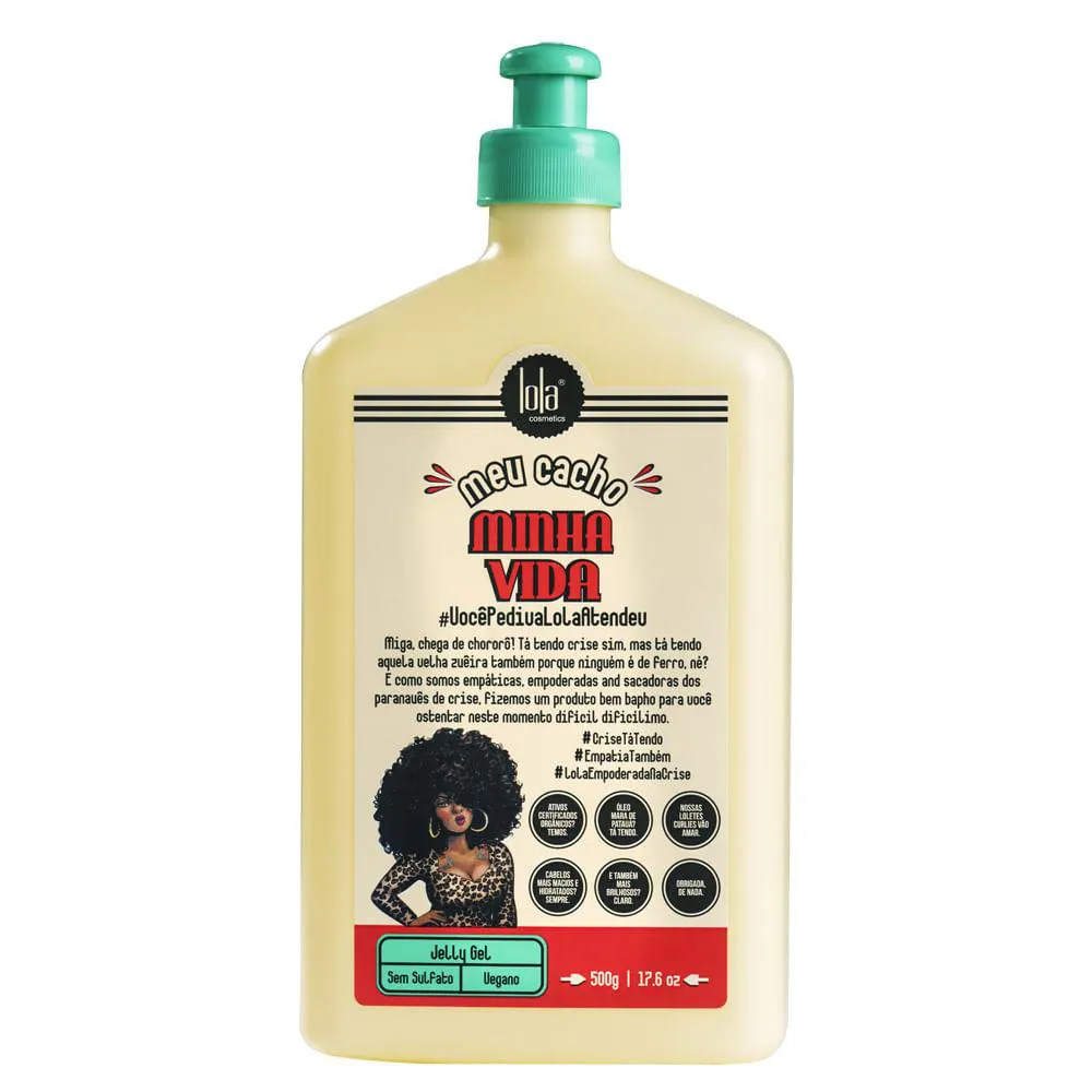 Lola Cosmetics Meu Cacho Minha Vida Jelly Gel - Finalizador 500g