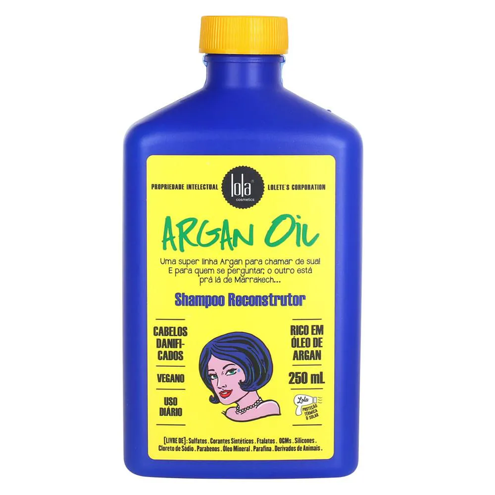 Lola Cosmetics Argan Oil Argan/Pracaxi - Shampoo Reconstrutor 250ml