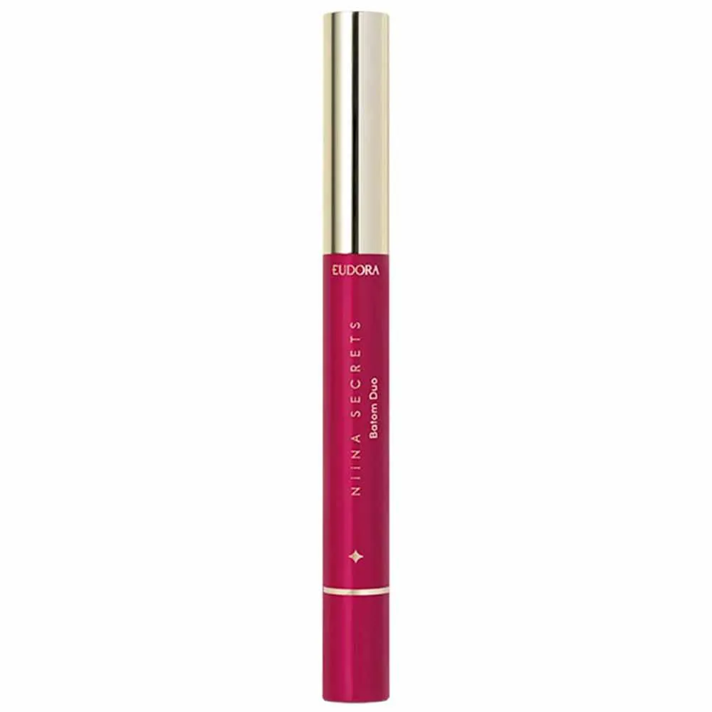 Batom Niina Secrets By Eudora Duo Perfect Match Malva