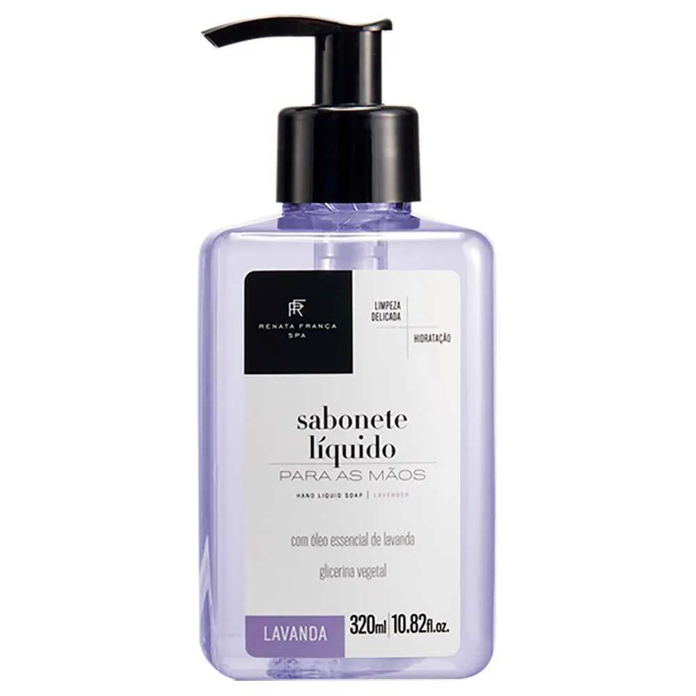 Sabonete Líquido para Mãos Spa Renata França Lavanda 320ml
