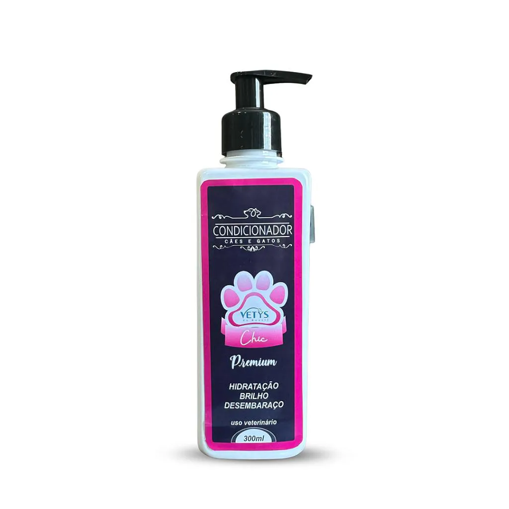Condicionador Premium Chic Cães e Gatos 300Ml