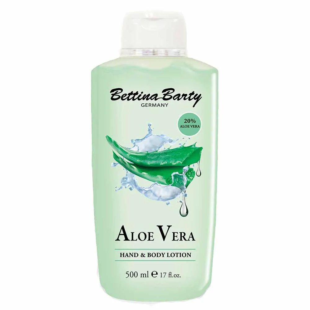 Loção Hidratante para Mãos e Corpo Bettina Barty Aloe Vera 500ml