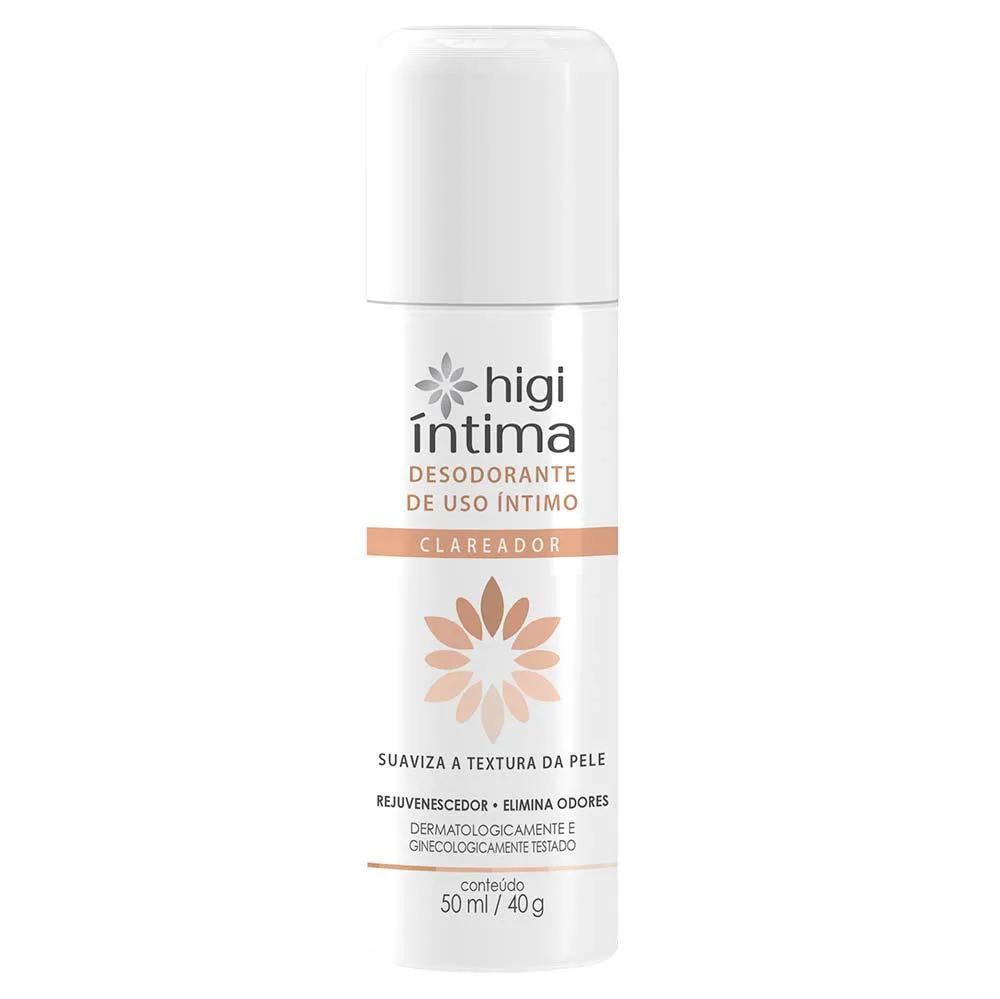Desodorante Íntimo Clareador Higi Mulher  Íntima 50ml