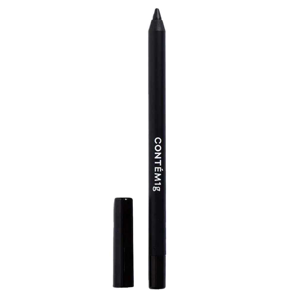 Lápis de Olhos à Prova D'água Contém 1G - Superpreto Preto