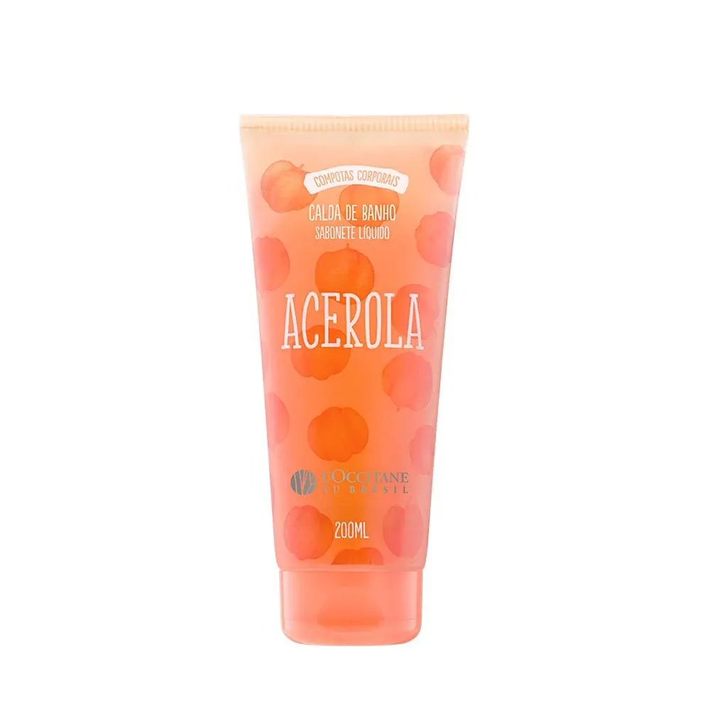 Calda de Banho Acerola L'occitane Au Brésil 200Ml