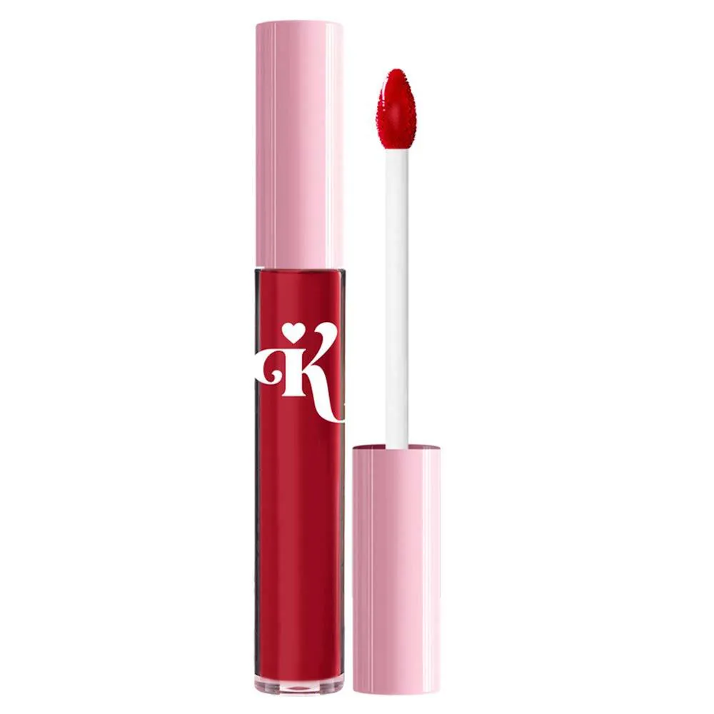 Batom Líquido By Karen Bachini Matte Aveludado Fênix  Vermelho Intenso