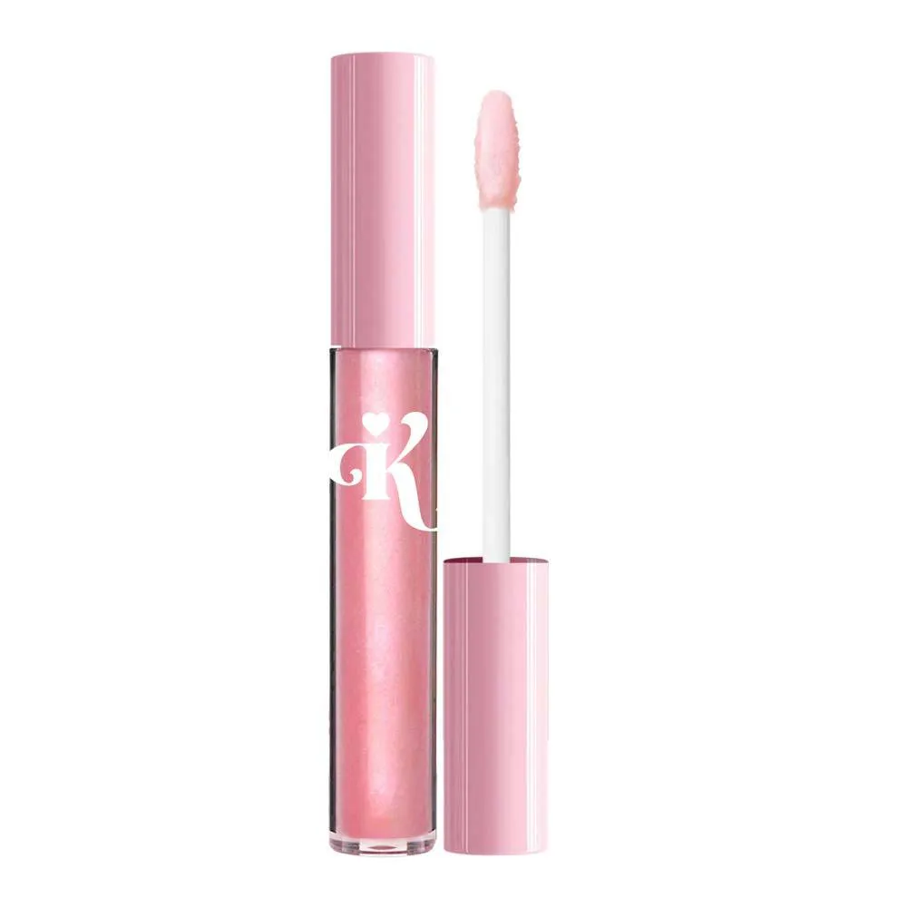 Gloss By Karen Bachini Brilho Intenso Marte  Rosa Gliterizado