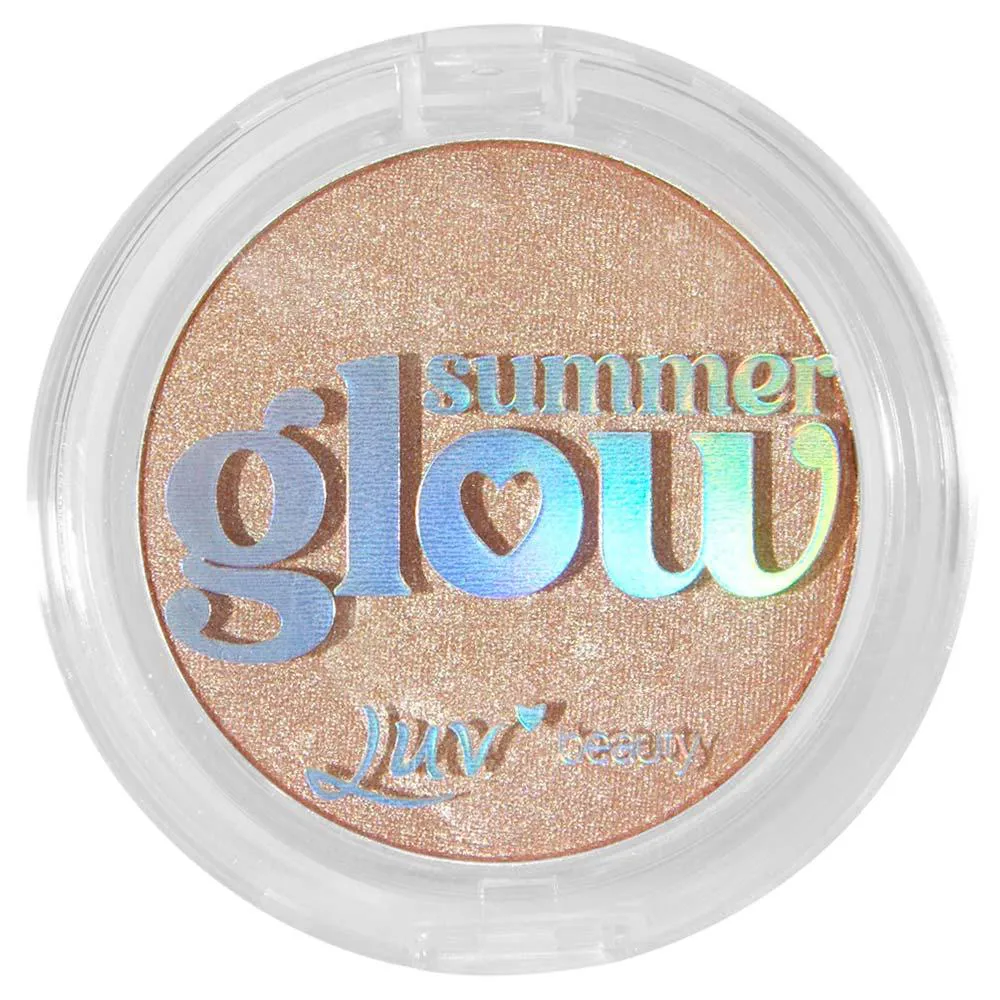 Pó Compacto Iluminador Luv Beauty Summer Glow Beach Star