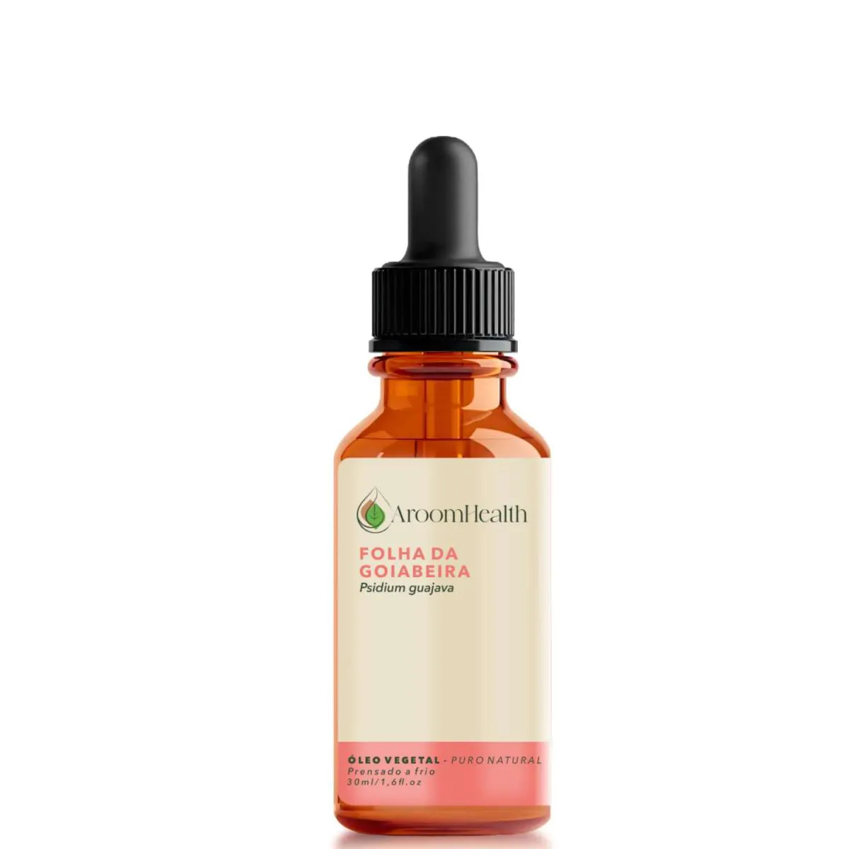 Óleo Vegetal Puro Natural de Folha da Goiabeira -30ml