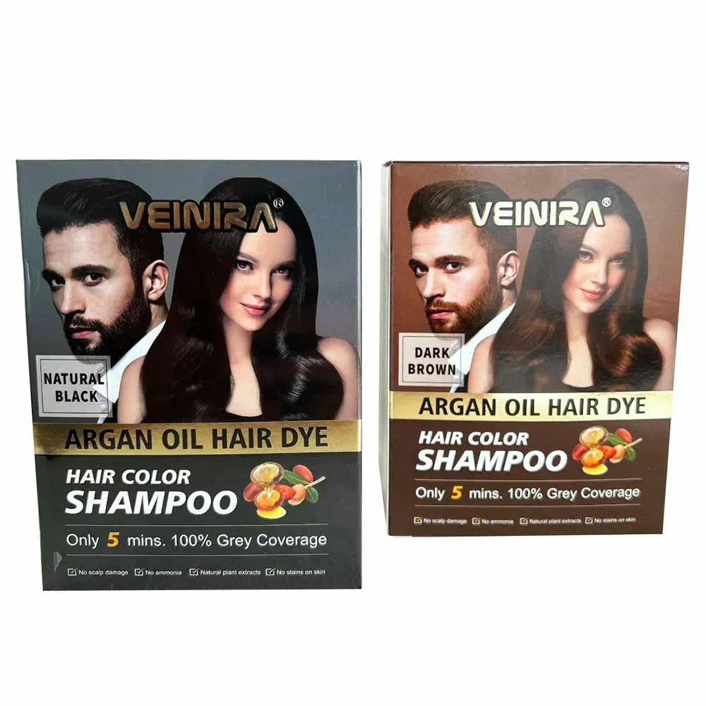Veinira Shampoo Tonalizante 10 Sachês Preto
