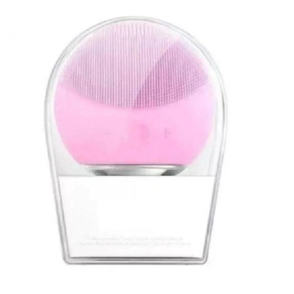 Esponja de Limpeza Facial Elétrica Rosa