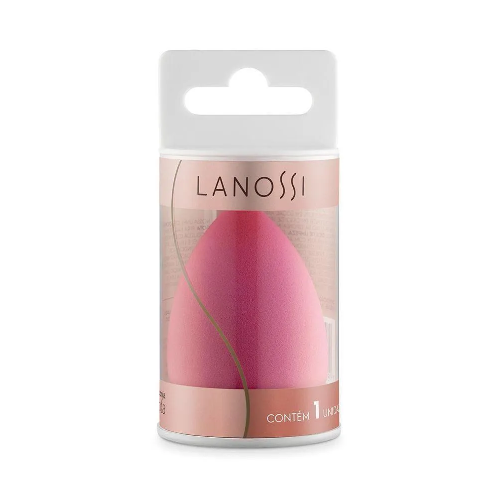 Esponja de Maquiagem Formato Gota Látex Free Lanossi