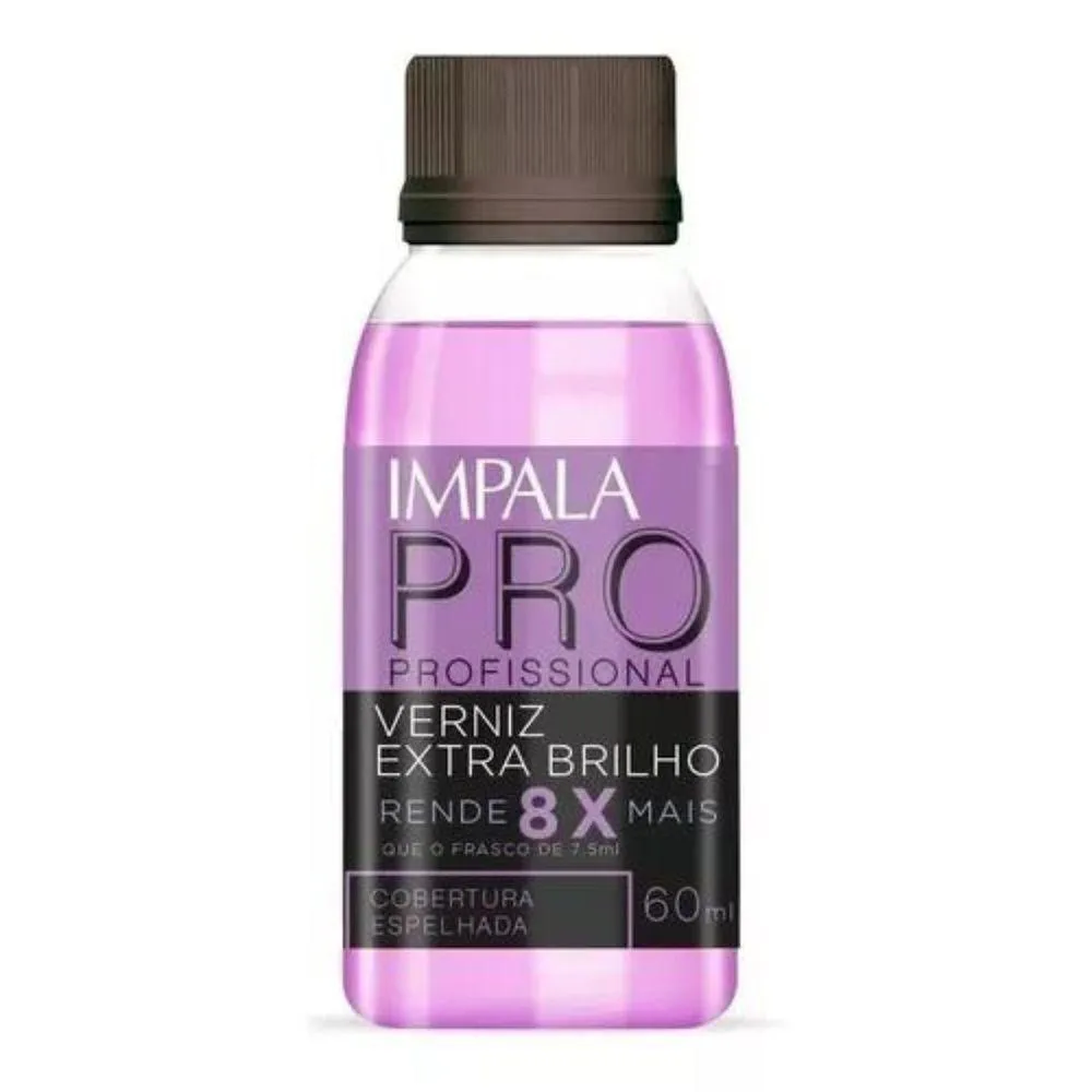 Impala Verniz Extra Brilho Linha 60Mls