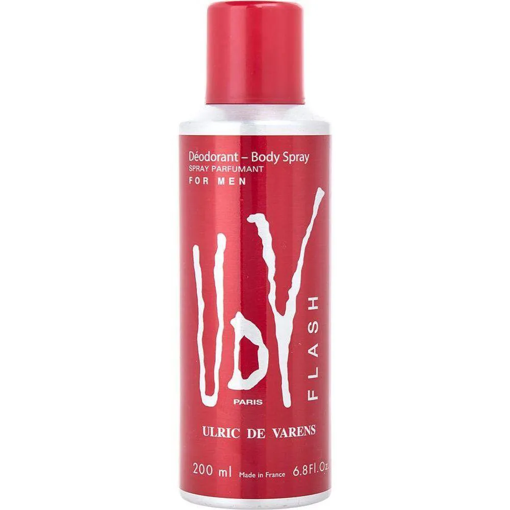 Desodorante Masculino Ulric de Varens Udv Flash Spray 200 Ml
