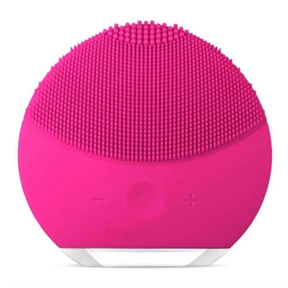 Esponja Elétrica Facial Forever Recarregável Rosa Pink