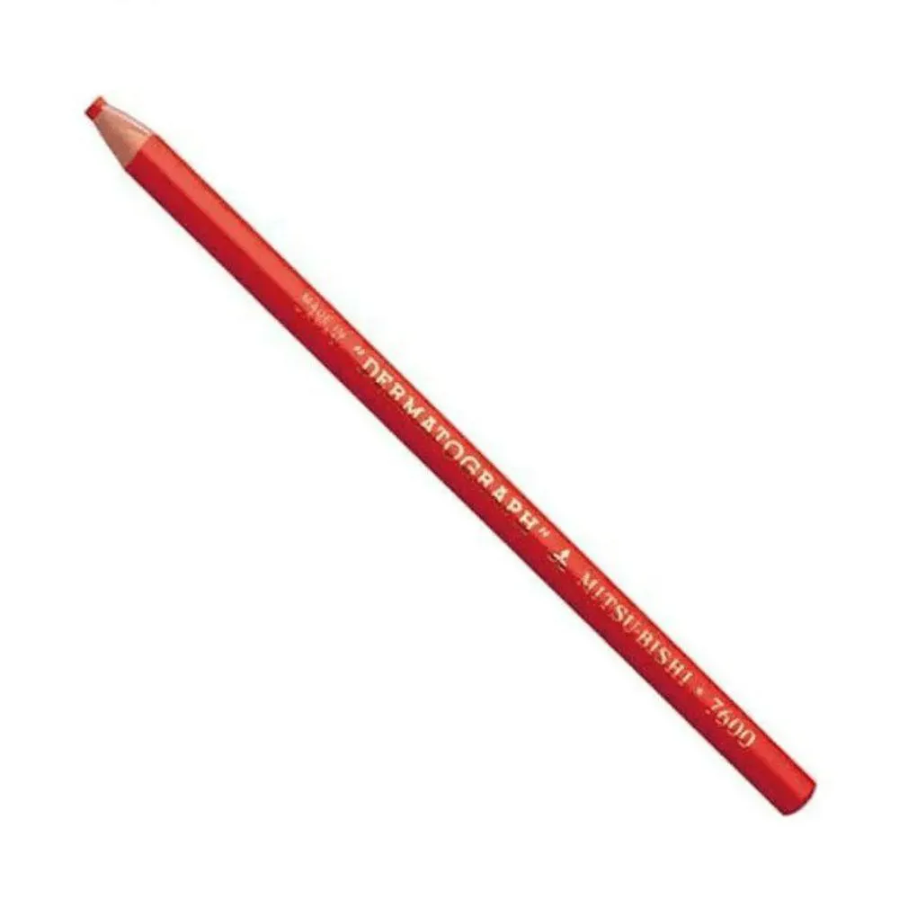 Lápis Dermatográfico - Mitsubishi Vermelho