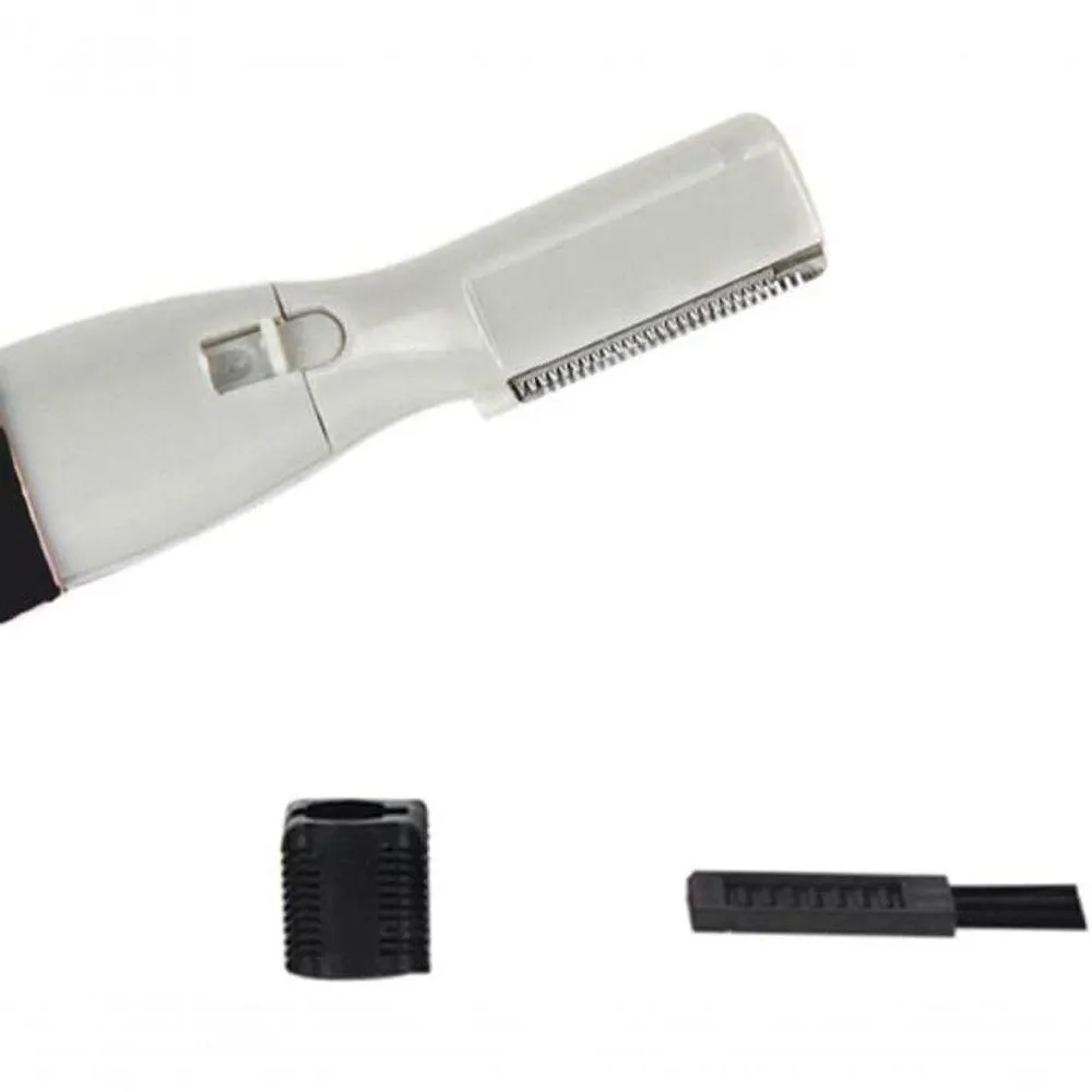 Mini Aparador Elétrico Sobrancelhas Barba Caneta Depiladora Caneta Preta