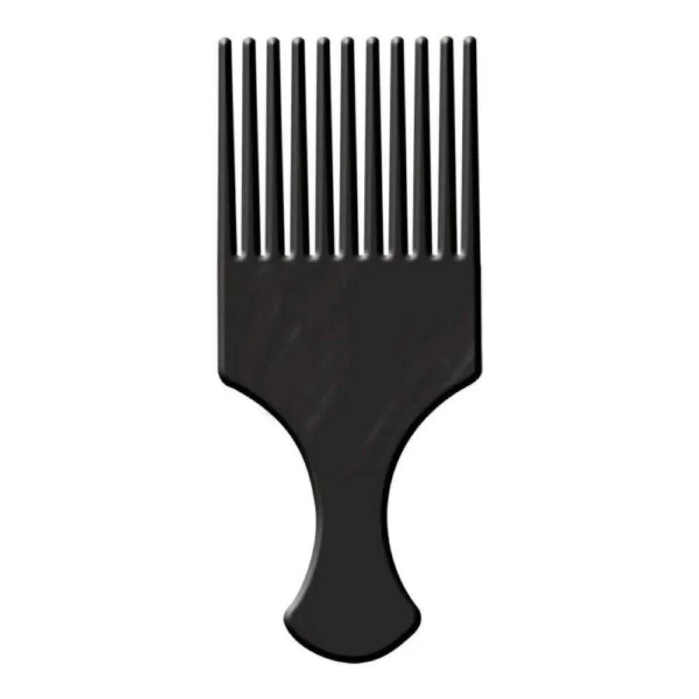 Pente Plastico Afro com Dentes Largos