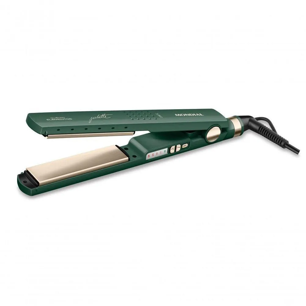 Prancha Alisadora Juliette Mondial P-Ju-02 Verde Bivolt