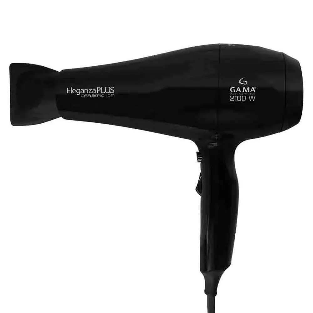 Secador de Cabelo Plus Ceramic Íon 2100W Preto 127V