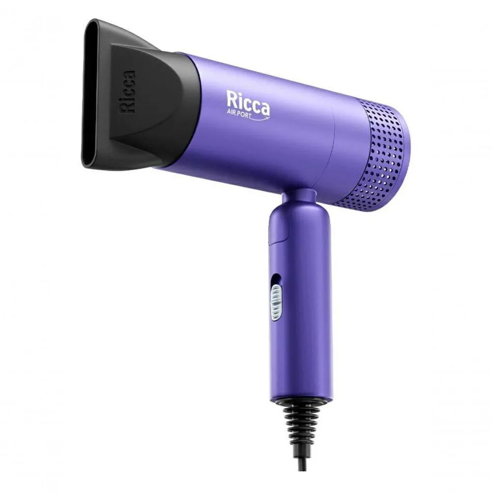 Secador de Viagem Bivolt Compacto e Dobravel Ricca