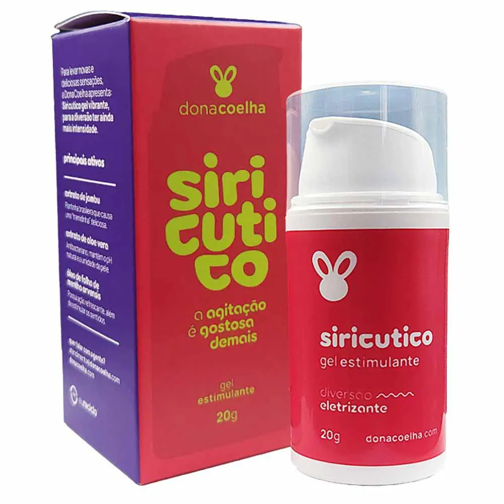 Gel Excitante Dona Coelha Sirucutico 20G