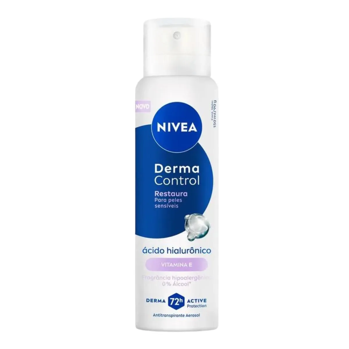 Desodorante Antitranspirante Aerossol Nivea Derma Control Restaura 150Ml