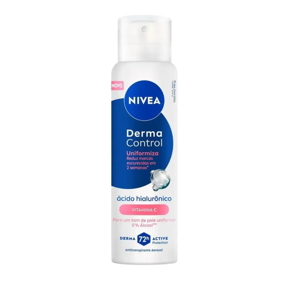 Desodorante Antitranspirante Aerossol Nivea Derma Control Uniformiza 150Ml