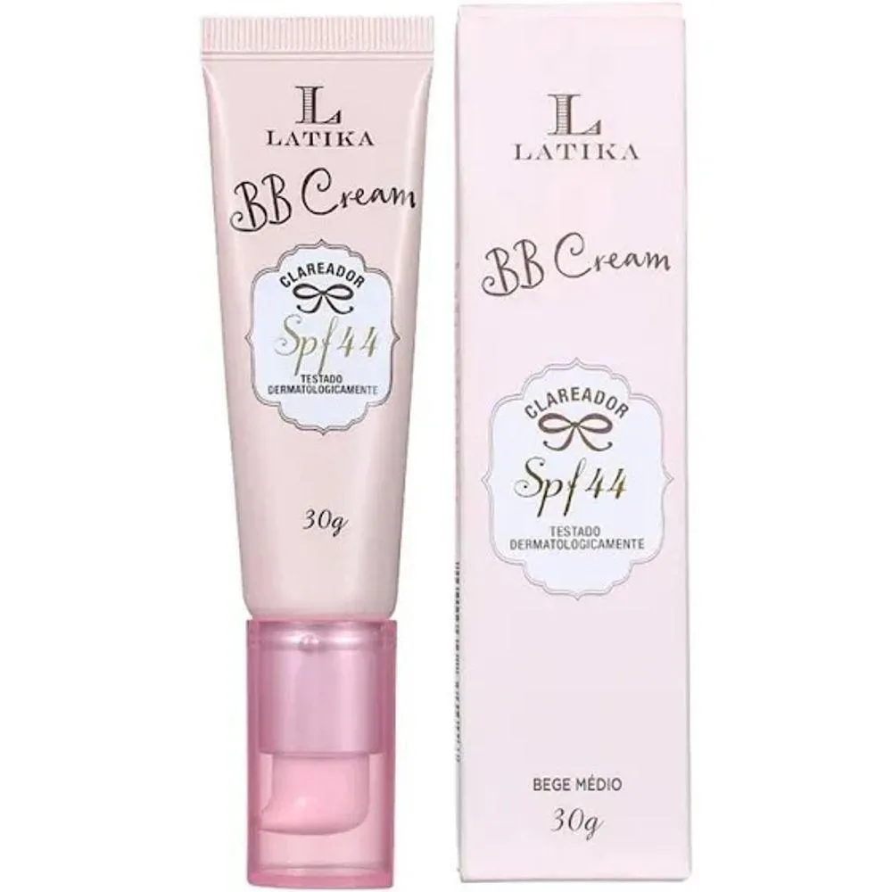 Bb Cream Latika Fps 44 Clareador Bege Medio N20
