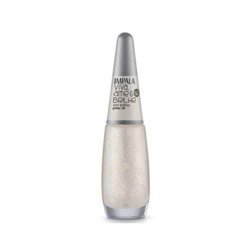 Impala Esmalte Viva Ame e Brilhe Vim Brilhar 7,5Ml