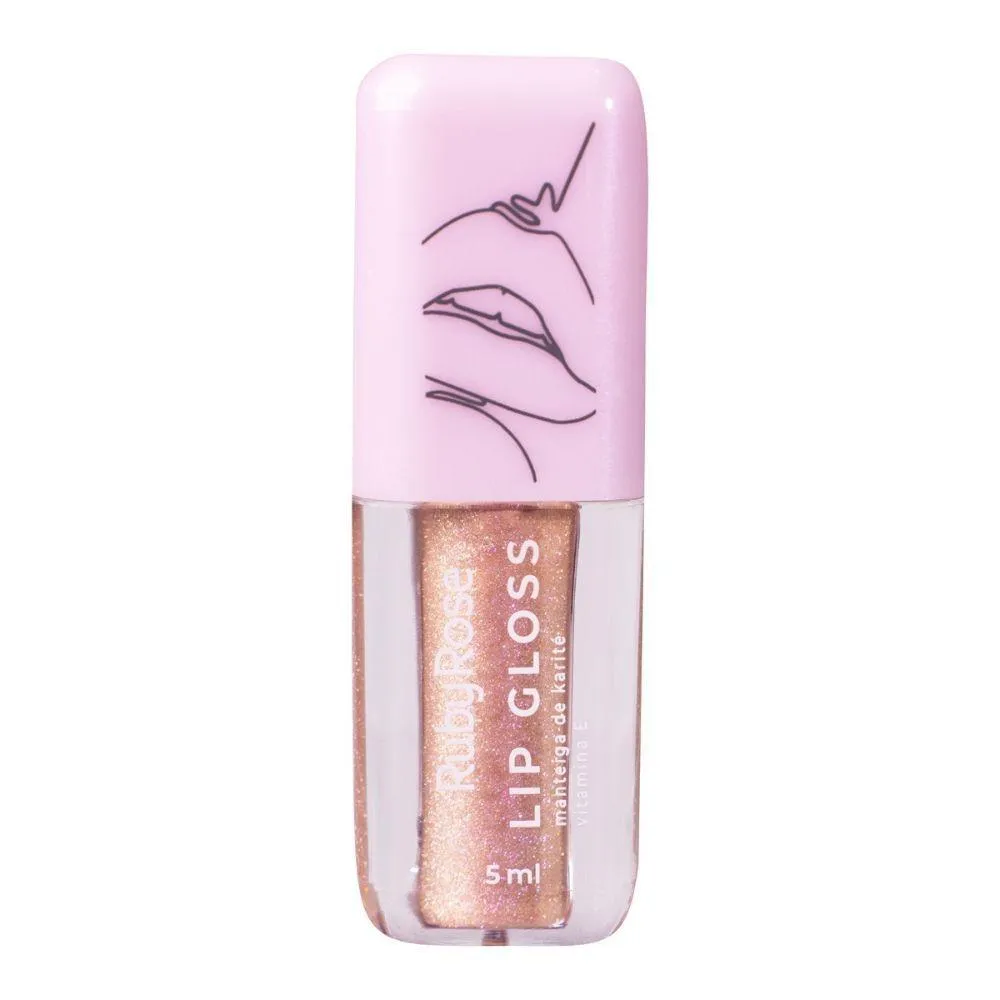 Ruby Rose Lip Gloss Hb8234 5Ml Cor Flashlight