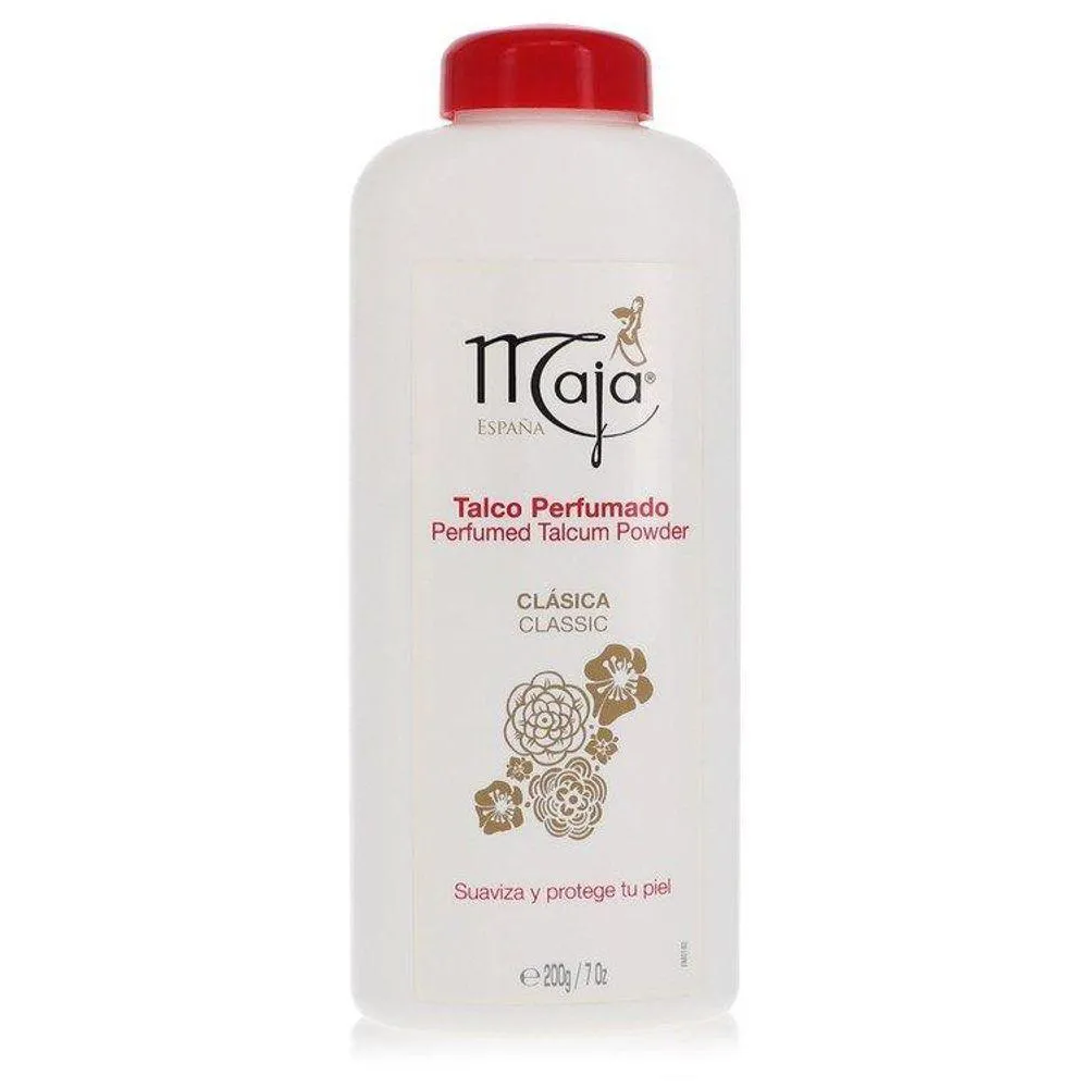 Talco Perfumado Feminino Maja Myrurgia 200 Gramas