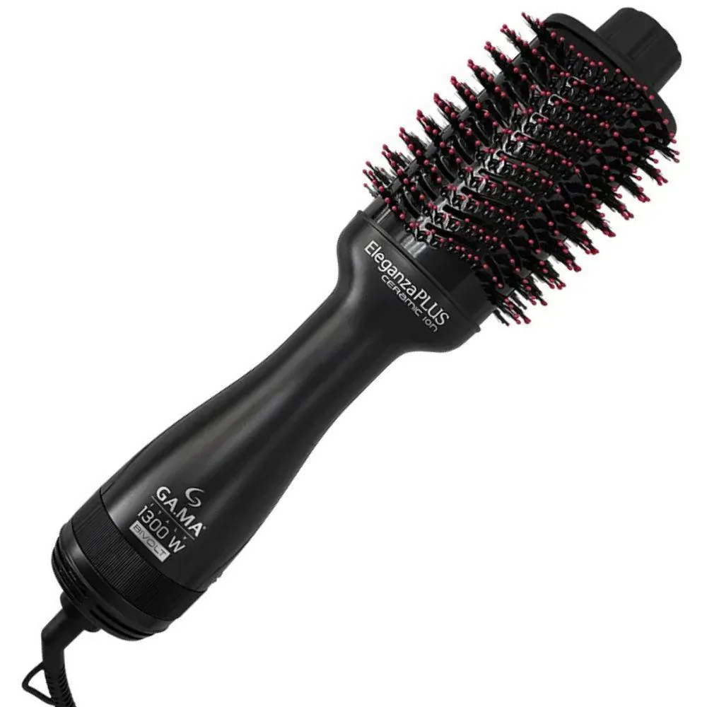Escova Secador Alisador Modelador 1300W Gama Eleganza Plus Bivolt
