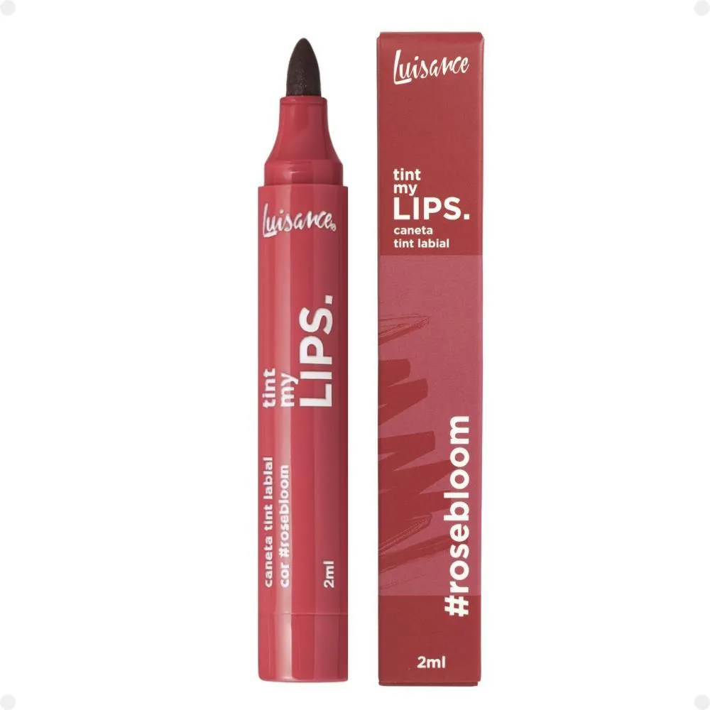 Caneta Tint Labíal Luisance My Lips: Rosebloom L17011