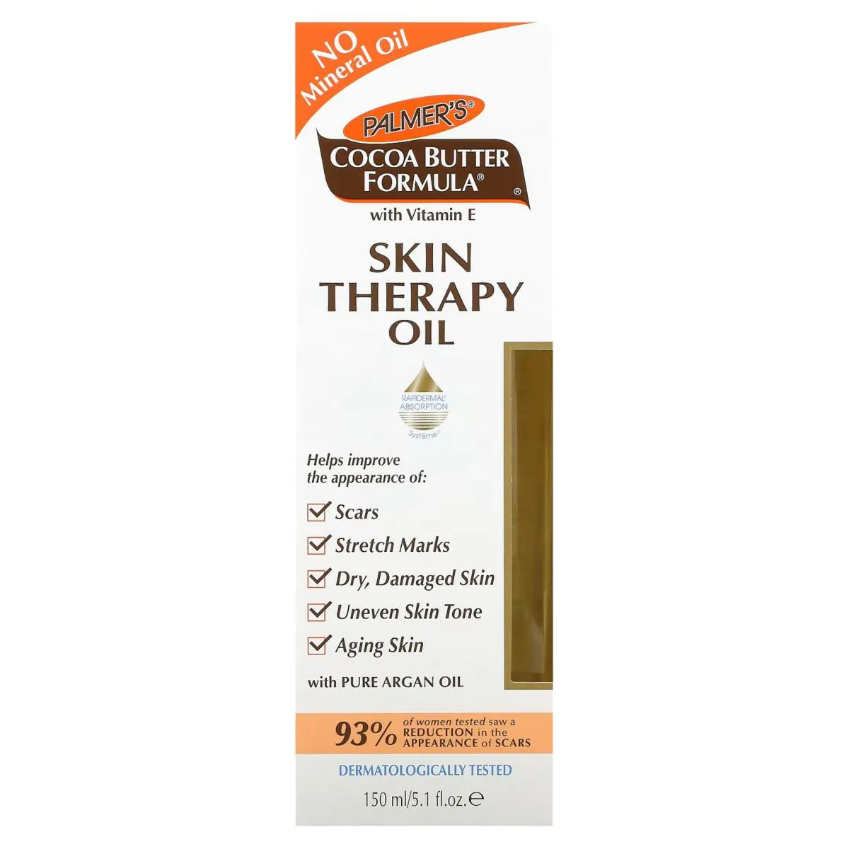 Cocoa Butter Formula® com Vitamina E, Óleo Terapeutico para Pele 150 Ml - Palmer's