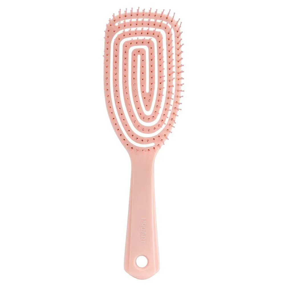 Escova de Cabelo Raquete Proart Easy Flexi Rosa 1 UN
