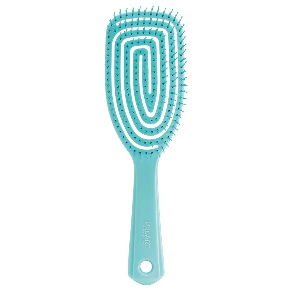 Escova de Cabelo Raquete Proart Easy Flexi Azul 1 UN
