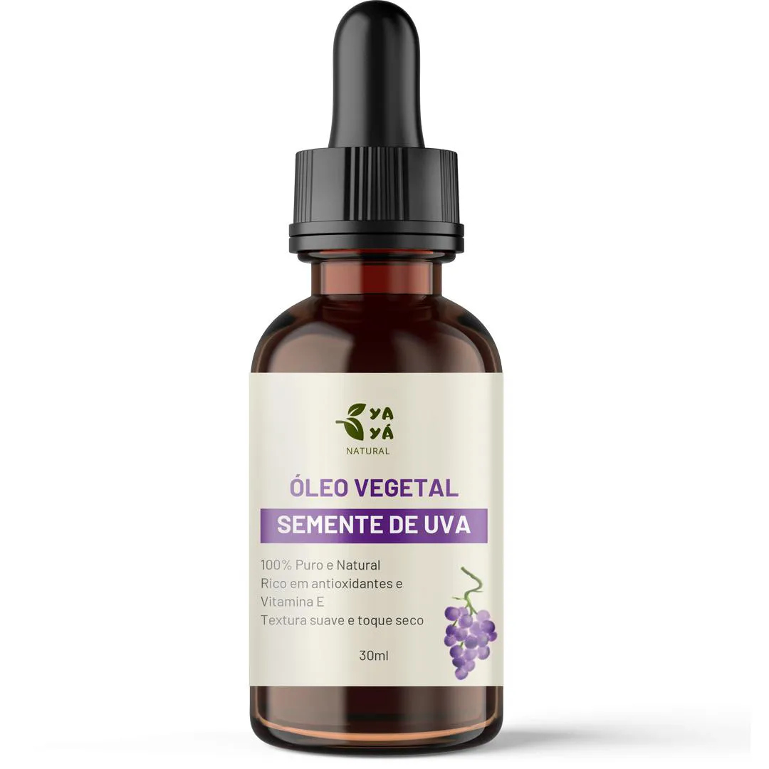 Óleo de Semente de Uva 100% Natural