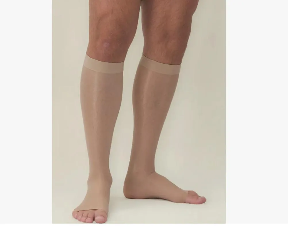 Meia de Compressão 20-30 Mmhg 3/4 Panturrilha Bege Assure - Mediven P