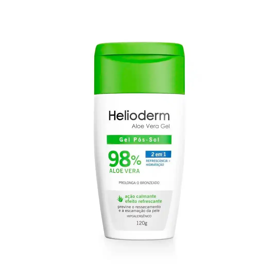 Pós Sol Helioderm Aloe Vera Gel 98% - 120Ml - Kley Hertz