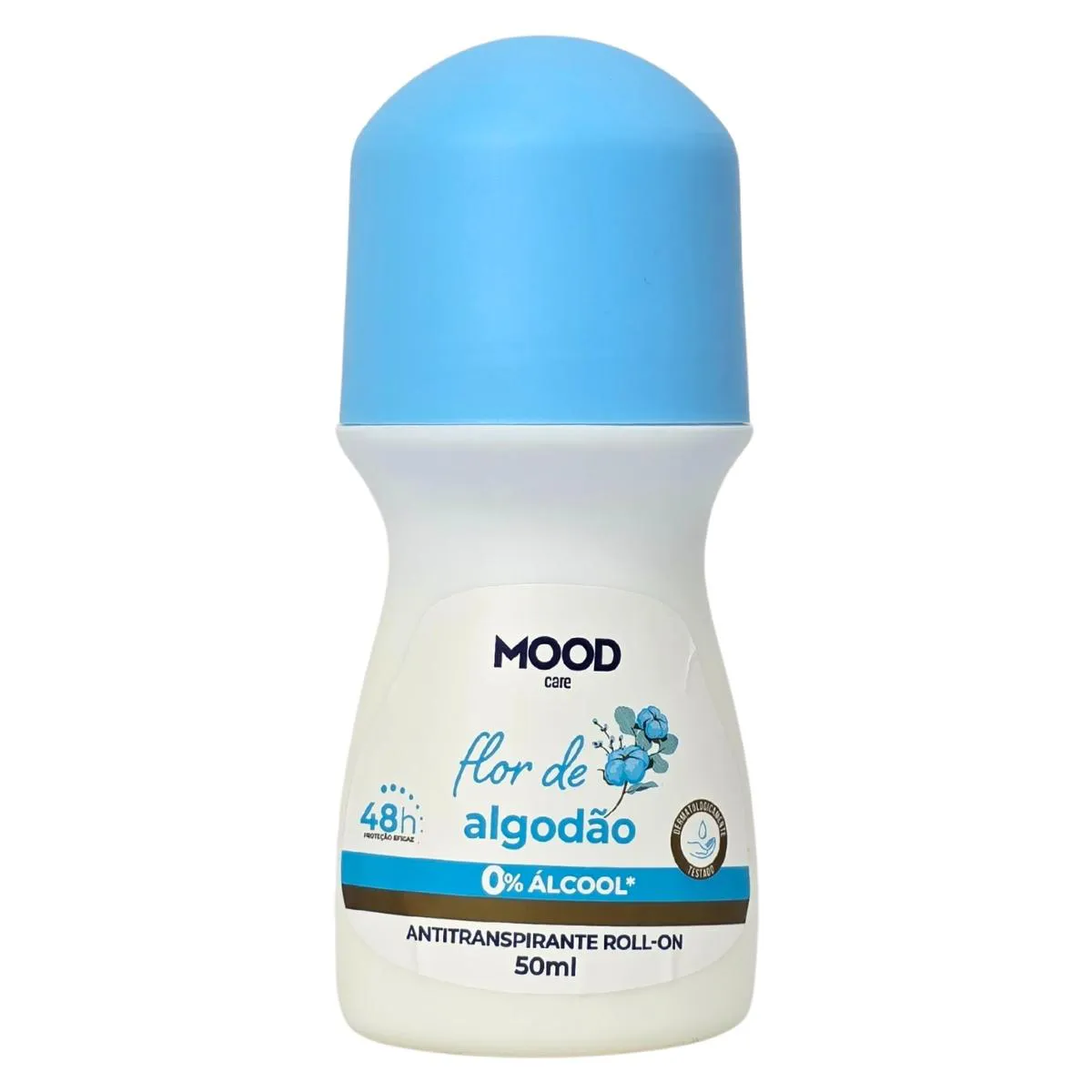 Desodorante Roll-On Antitranspirante Flor de Algodão Mood Care My Health 50Ml