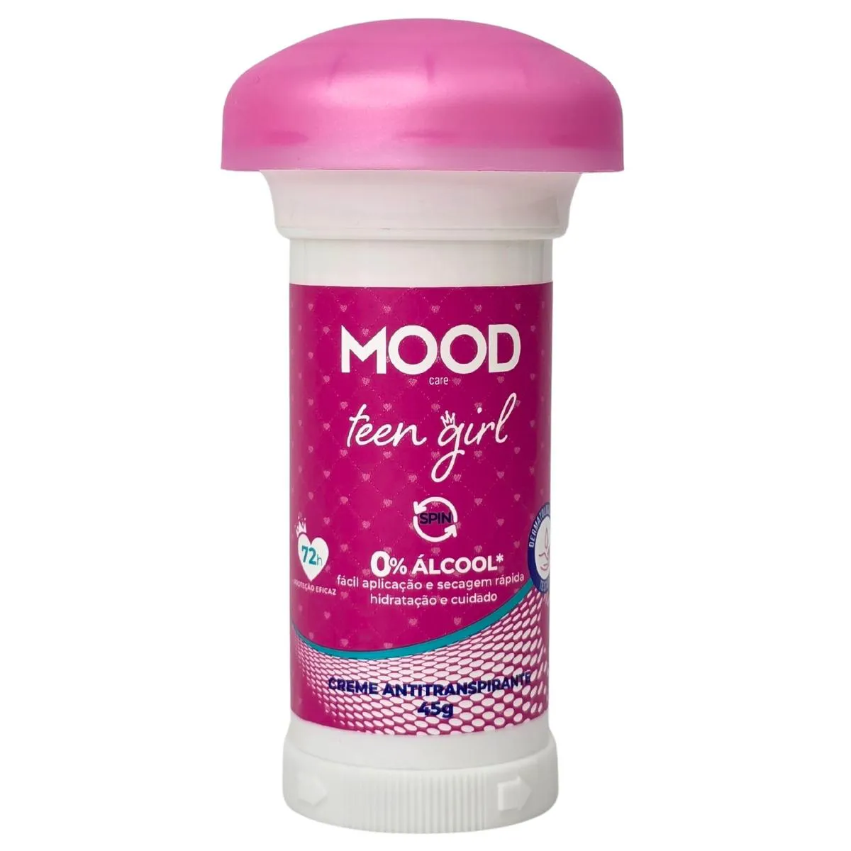 Desodorante Spin Antitranspirante Teen Girl Mood Care My Health 45G