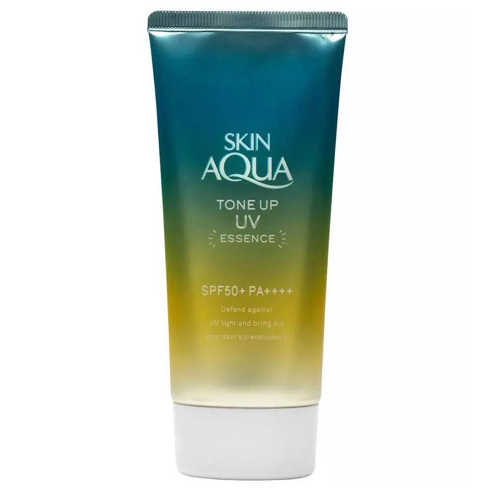 Protetor Solar Skin Aqua Tone Up Uv Essence Mint Green Fps50 80G