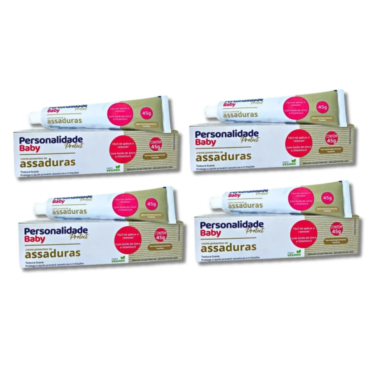Kit C4 Creme Baby Preventivo Assaduras 45G - Personalidade
