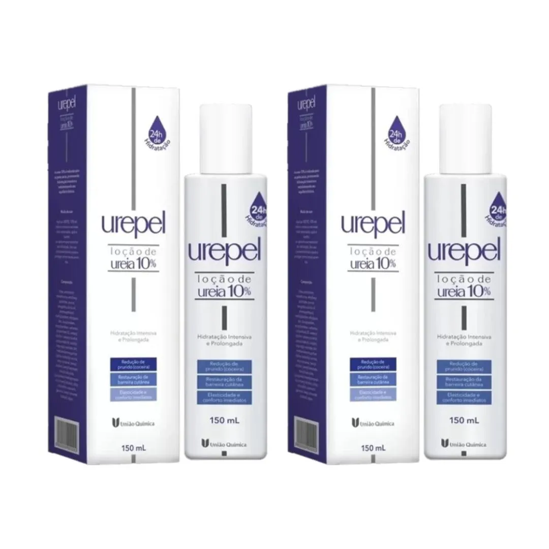 Kit com 2 Loção Ureia 10% Hidratação150Ml – União Química