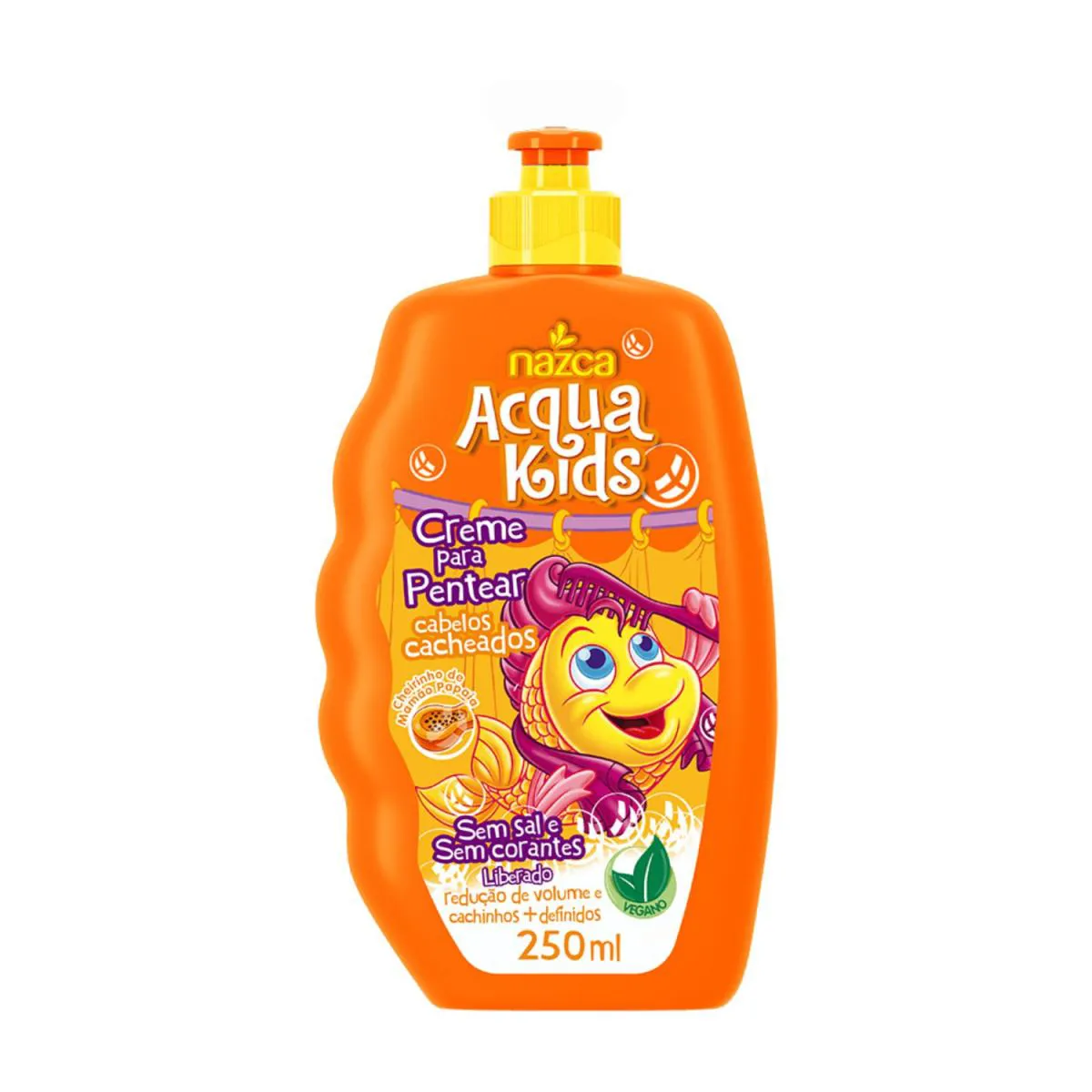 Creme de Pentear Acqua Kids Cabelos Cacheados 250Ml