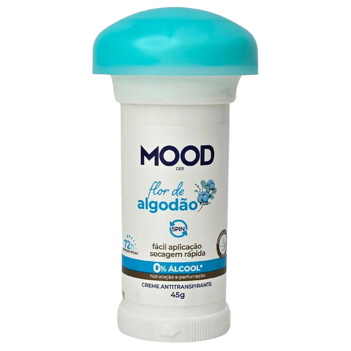 Desodorante Spin Antitranspirante Flor de Algodão Mood Care My Health 45G
