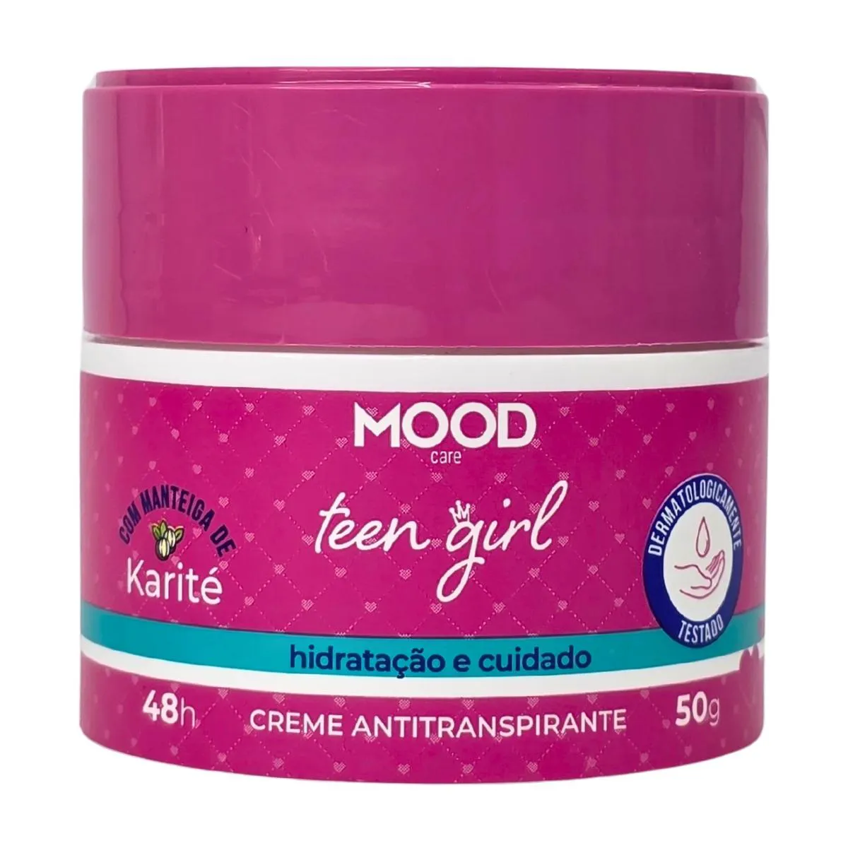 Desodorante Creme Antitranspirante Teen Girl Mood Care My Health 50G