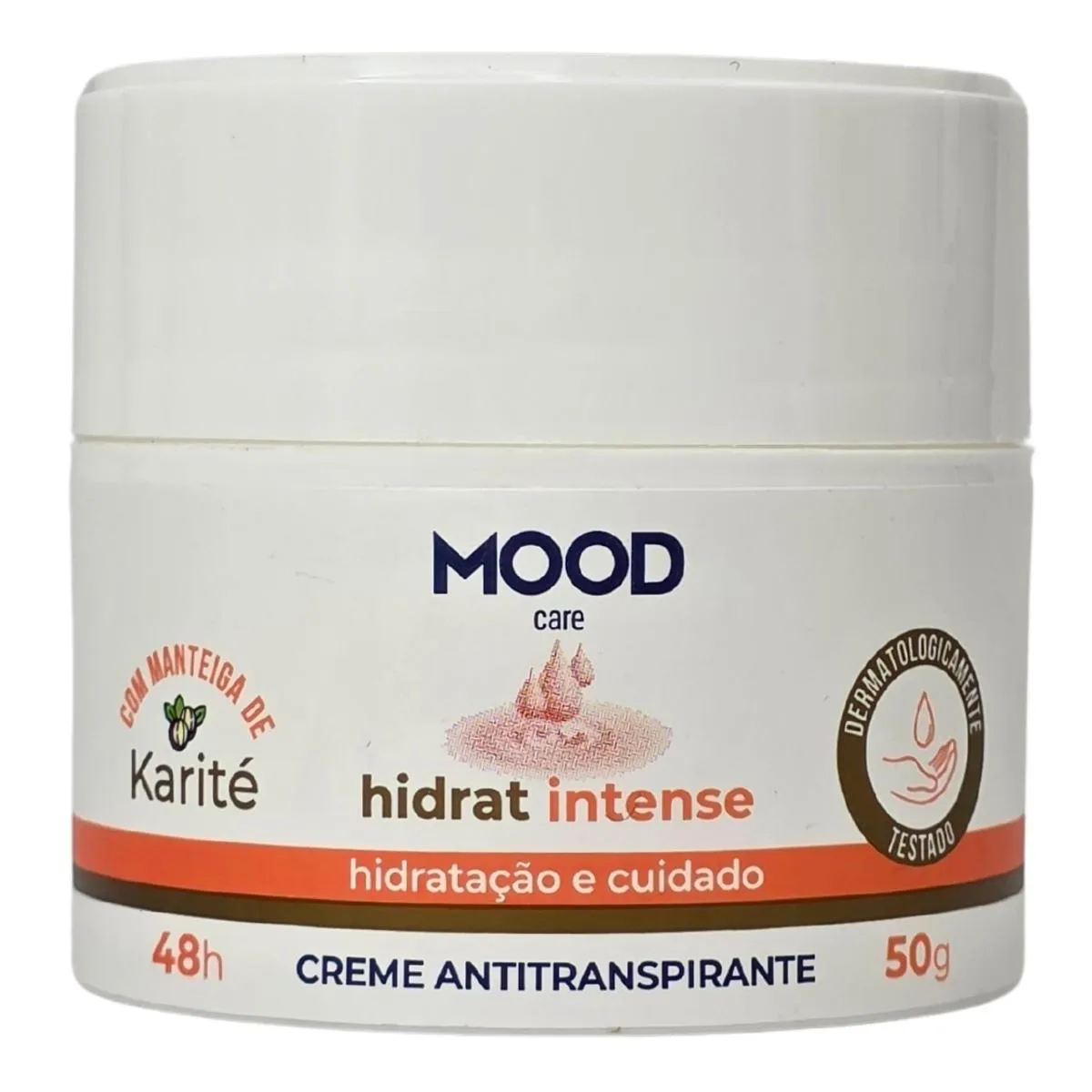 Desodorante Creme Antitranspirante Hidrat Intense Mood Care My Health 50G