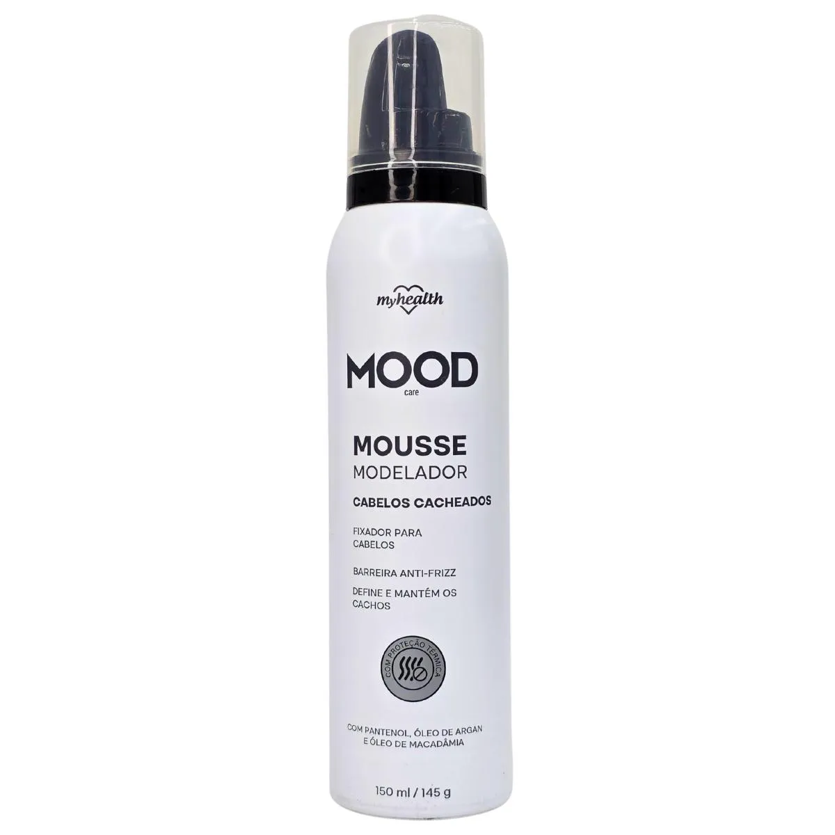 Mousse Modelador Cabelos Cacheados Mood Care My Health 150Ml / 145G